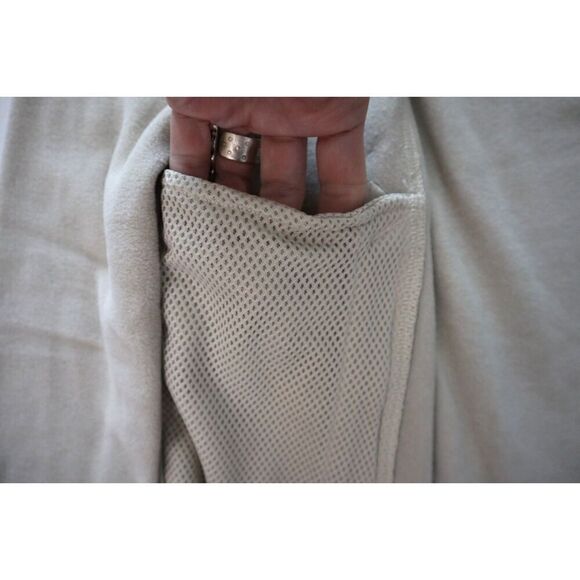 Mountain Hardware Women's Sz XS Beige Polartec Microfleece Full Zip Jacket - Picture 6 of 10